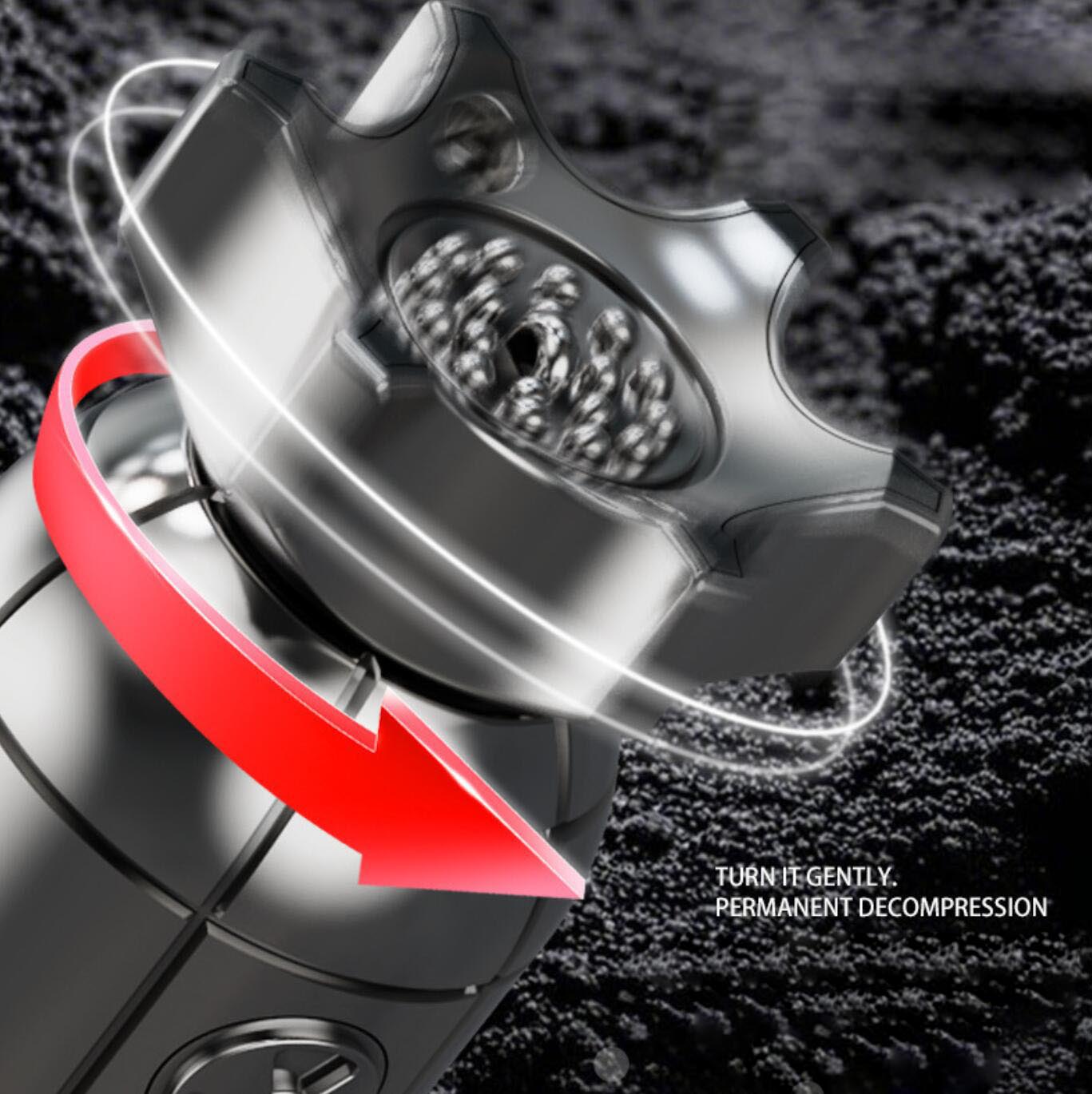 Little Boy Atomic Bomb Toy Spinning Bullet Model Keychain