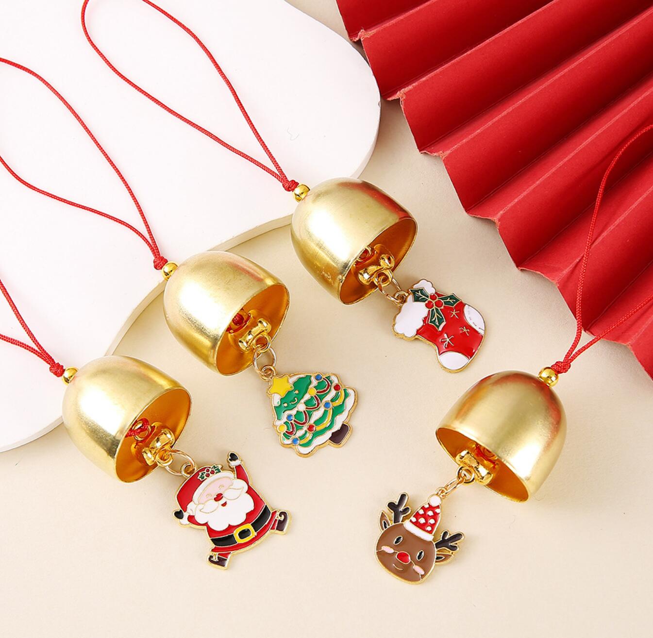 Christmas Wreath Bell Christmas Tree Wind Chime Ornament