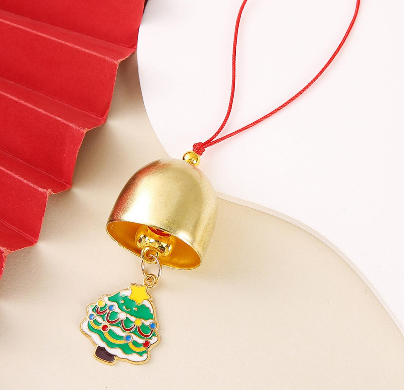 Christmas Wreath Bell Christmas Tree Wind Chime Ornament
