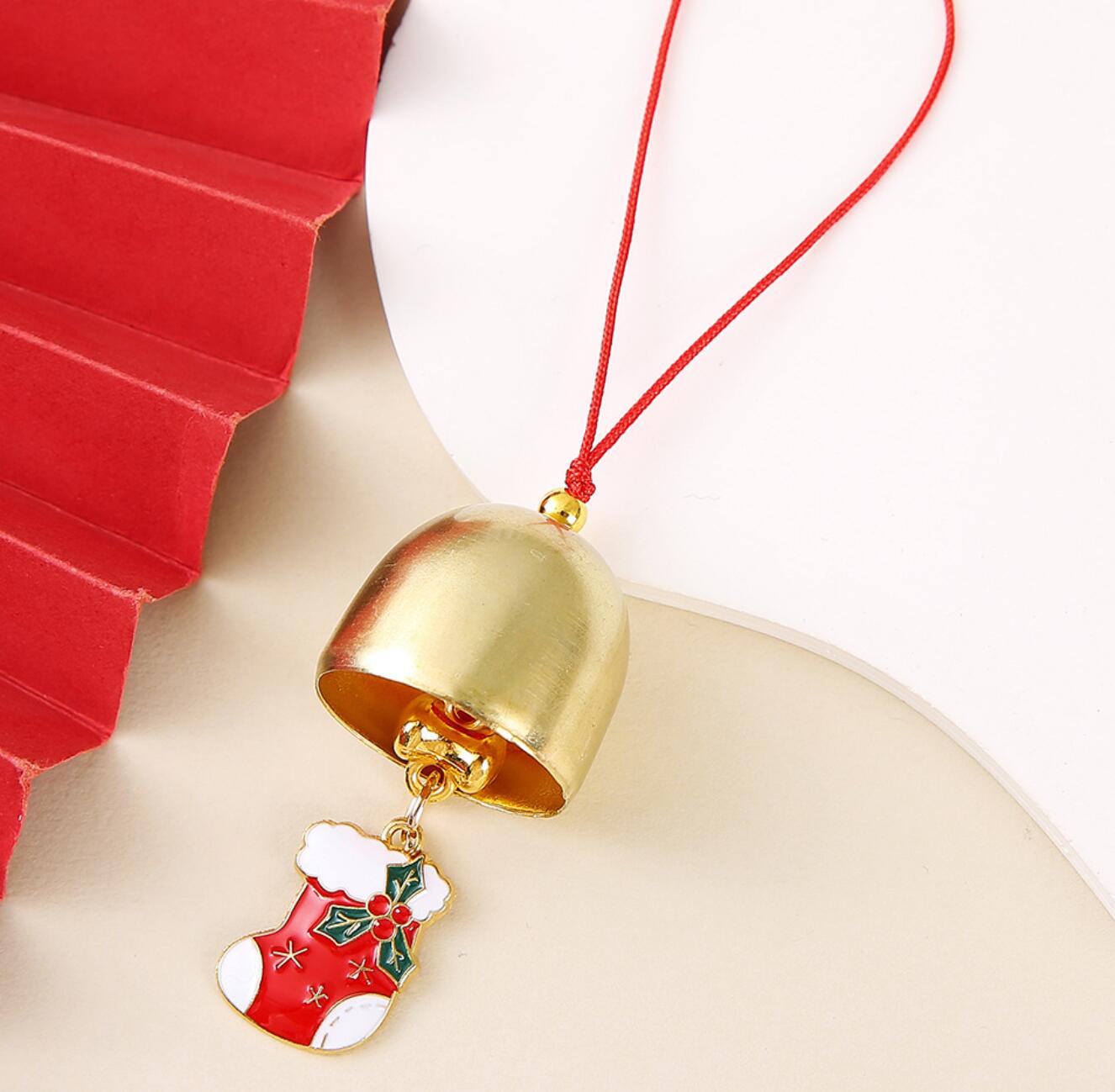 Christmas Wreath Bell Christmas Tree Wind Chime Ornament