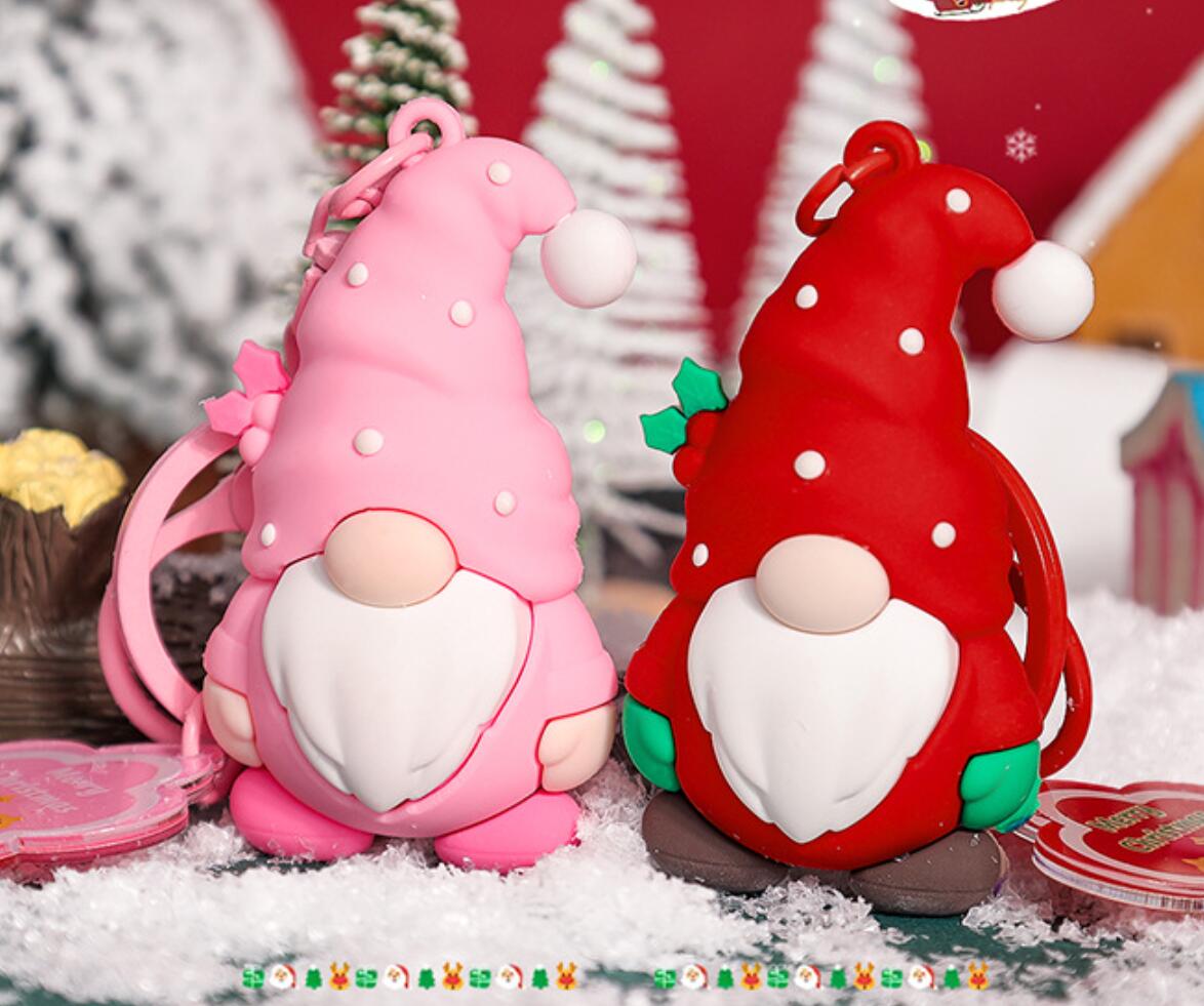 Cute Santa Claus Keychain