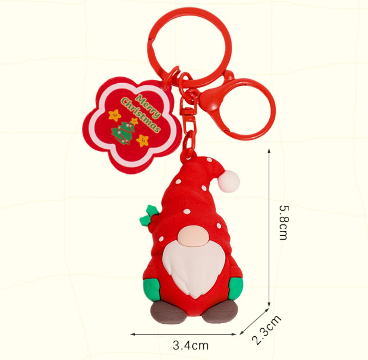 Cute Santa Claus Keychain