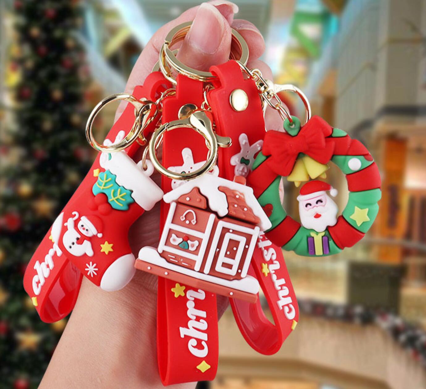 Christmas PVC Keychain