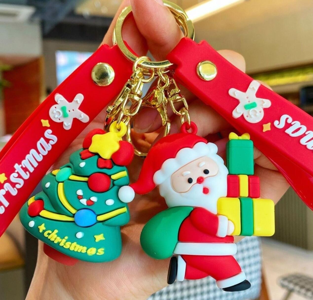 Classic Christmas Keychain