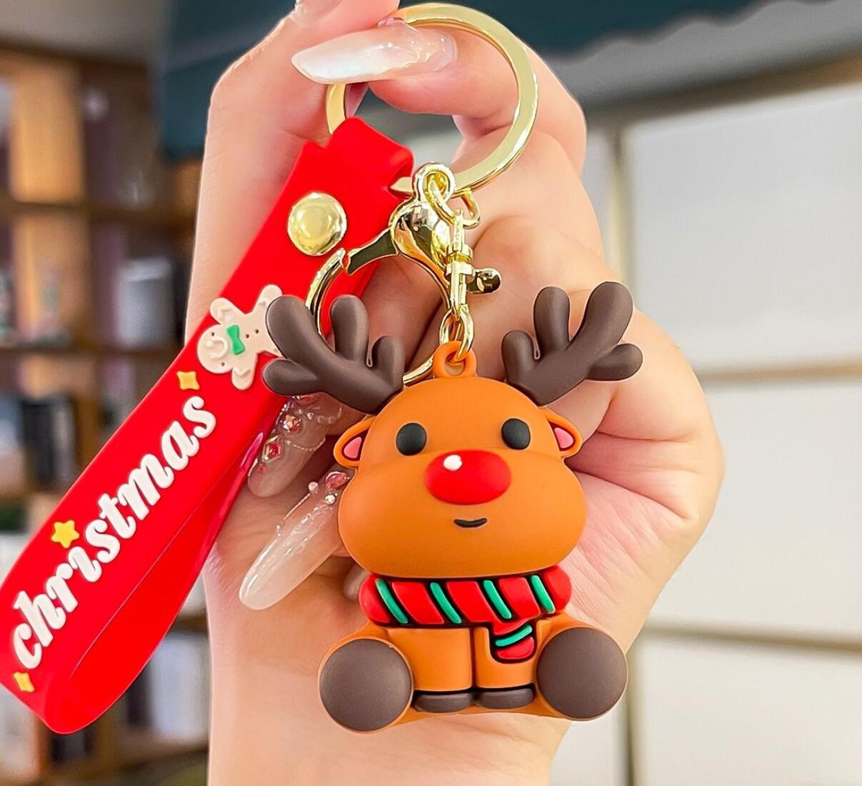 Classic Christmas Keychain