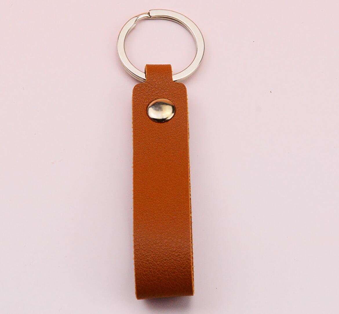 Classic Leather Keychain