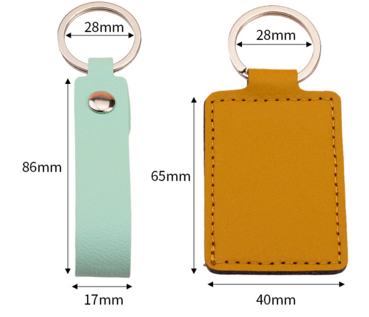 Classic Leather Keychain