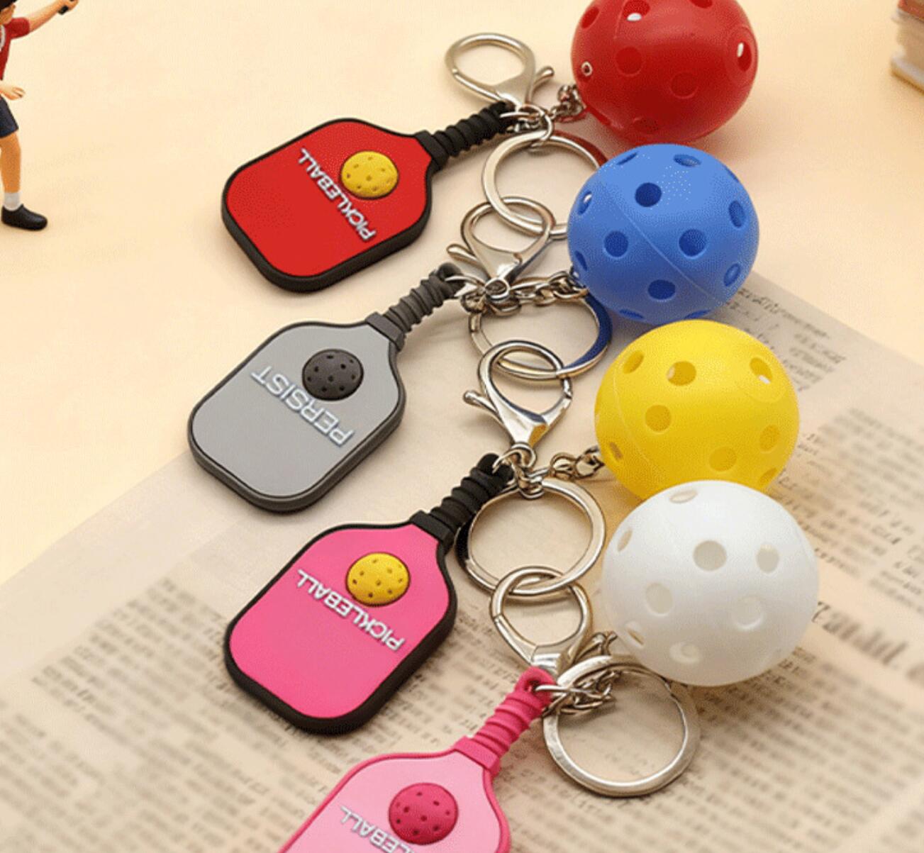 Pickleball Keychain