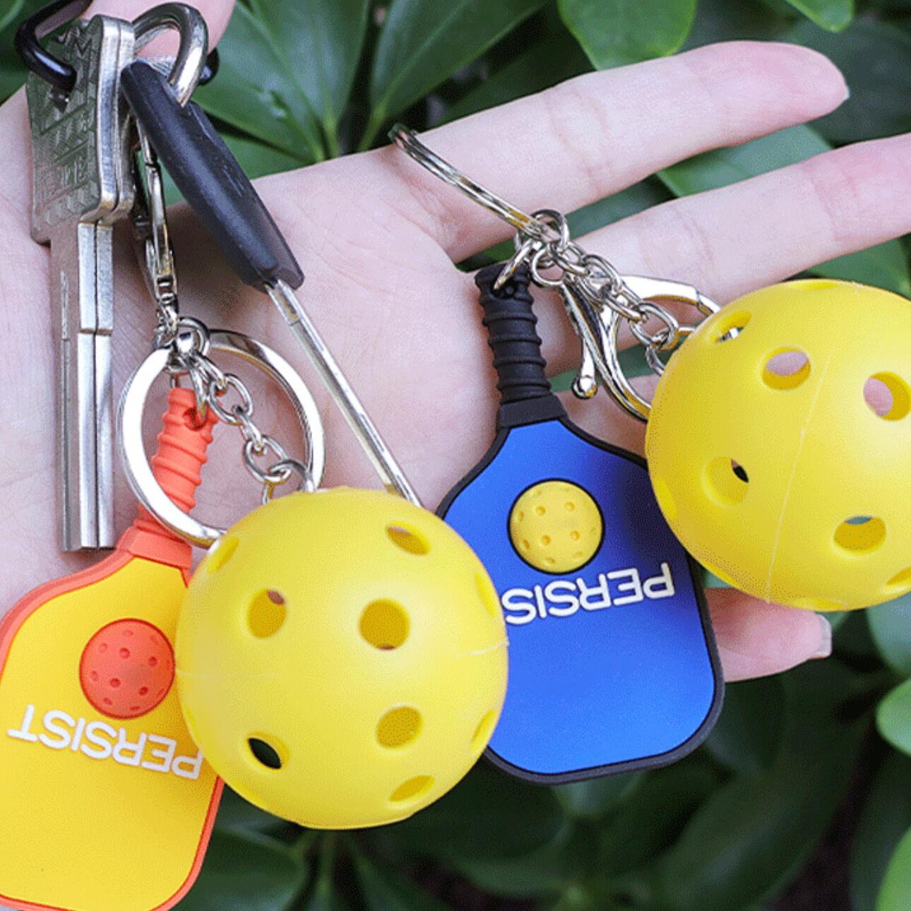 Pickleball Keychain