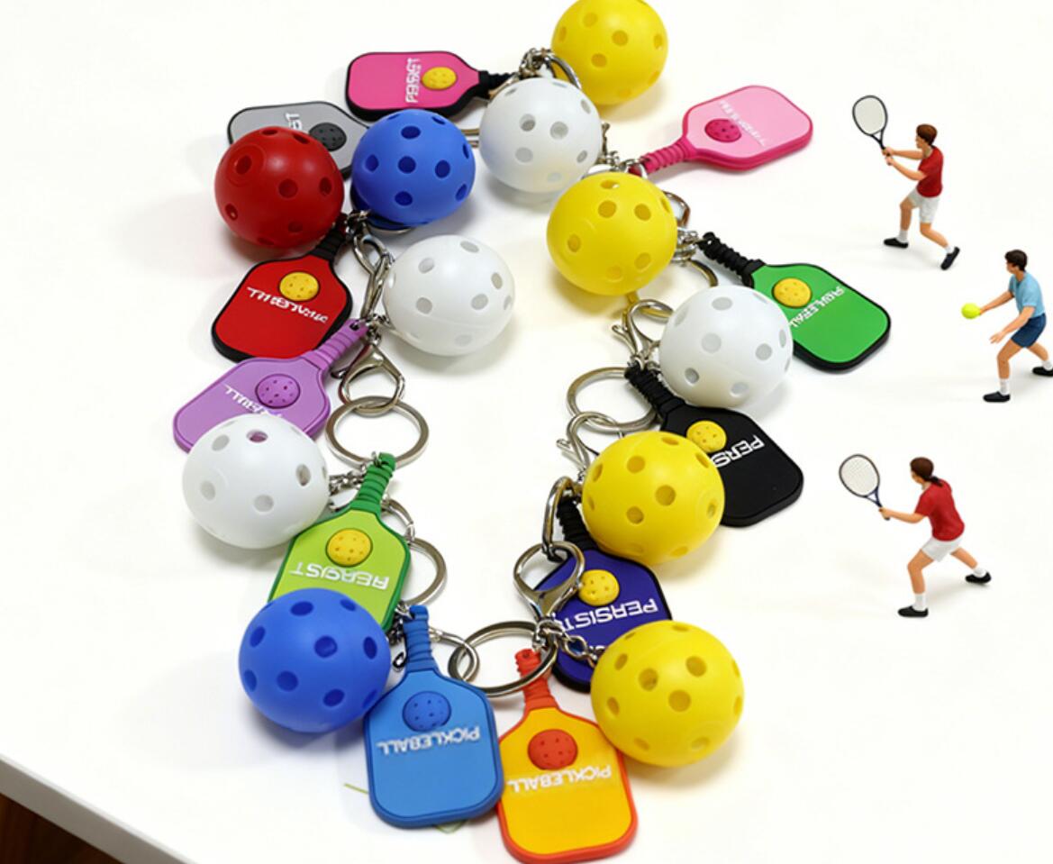 Pickleball Keychain