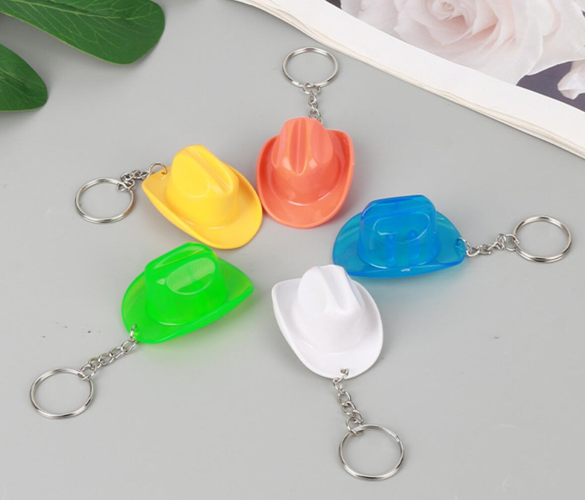 Cowboy Hat Bottle Opener Keychain