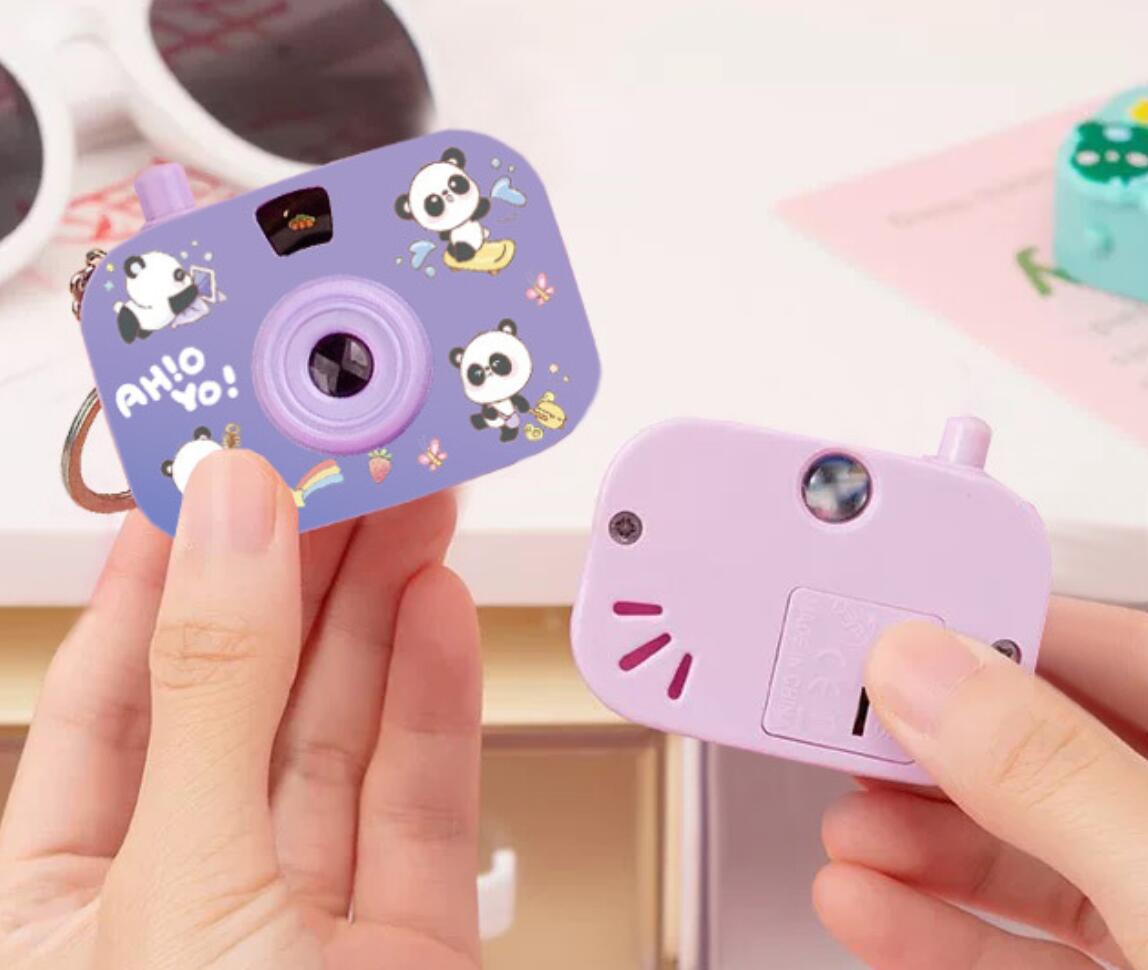 Projection camera keychain