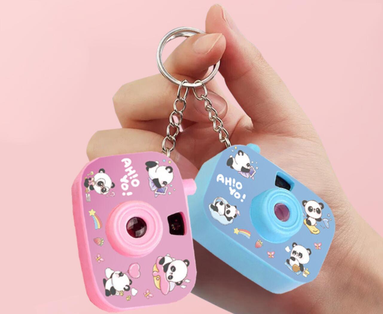 Projection camera keychain